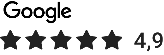 Google reviews — 4,9