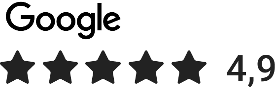 Google reviews — 4,9